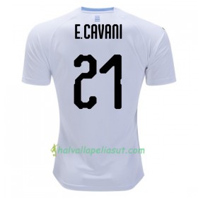 Jalkapallo Pelipaidat Uruguay E.Cavani 21 World Cup 2018 Vieraspaita